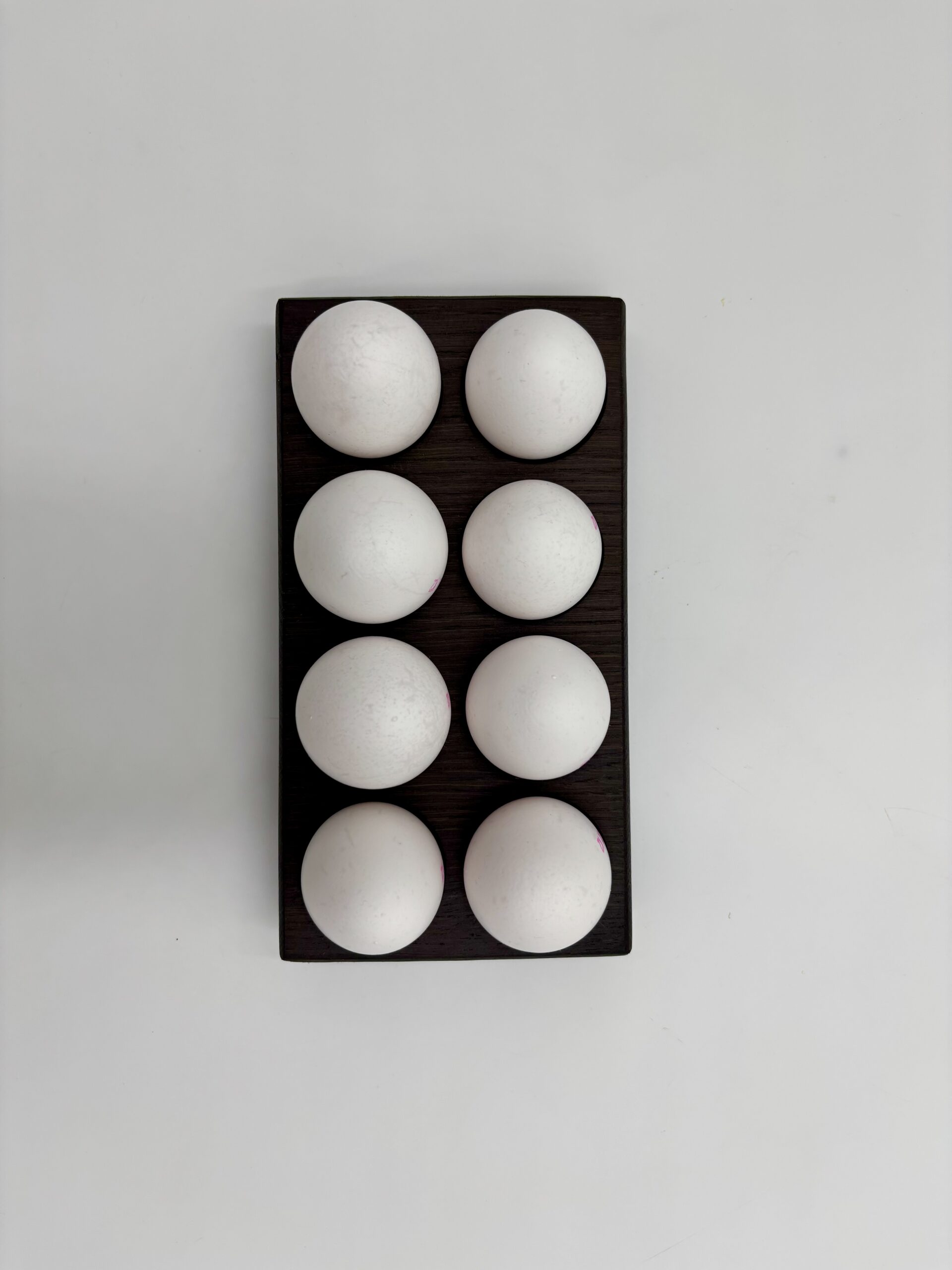 Podstawka na 8 jajek z dębu czarnego - obrazek 5